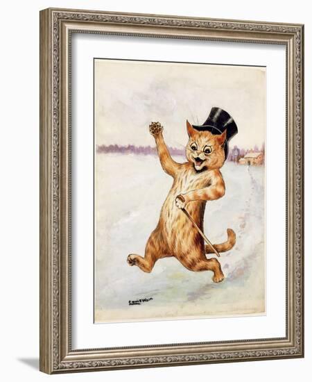 Top Cat!-Louis Wain-Framed Giclee Print