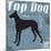 TOP DOG A1-Taylor Greene-Mounted Art Print