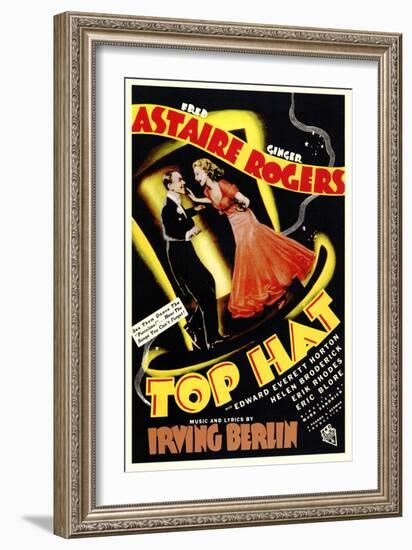 Top Hat, 1935-null-Framed Art Print