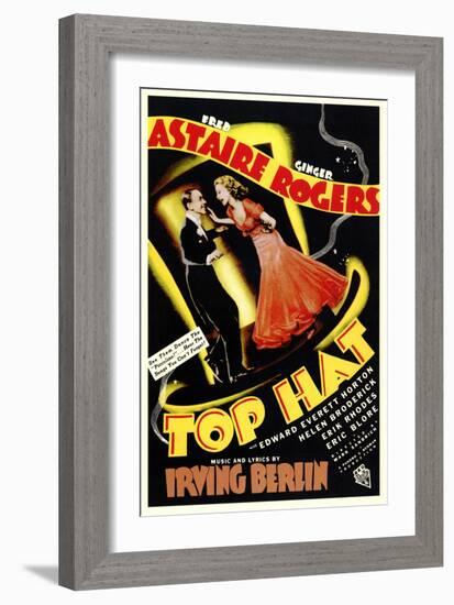 Top Hat, 1935-null-Framed Art Print