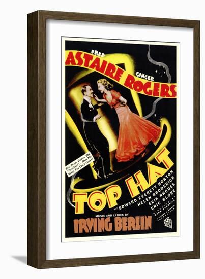 Top Hat, 1935-null-Framed Art Print