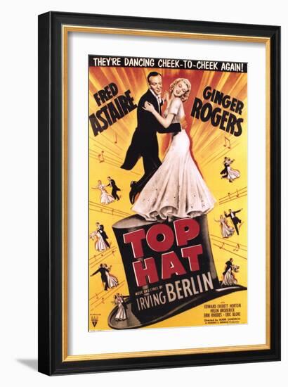 Top Hat, 1935-null-Framed Art Print