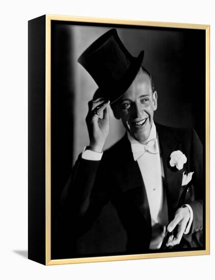 Top Hat, Fred Astaire, 1935-null-Framed Stretched Canvas