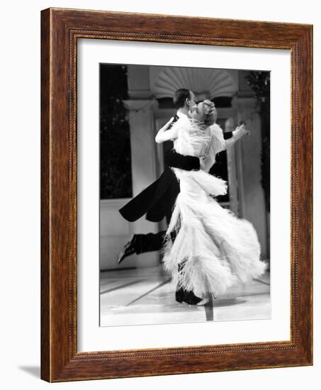 Top Hat, Fred Astaire, Ginger Rogers, 1935-null-Framed Premium Photographic Print