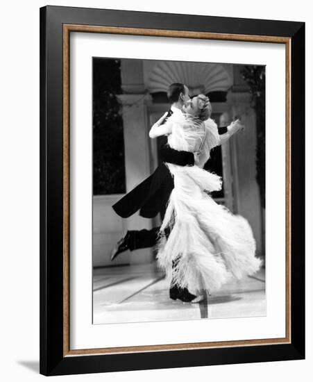 Top Hat, Fred Astaire, Ginger Rogers, 1935-null-Framed Premium Photographic Print