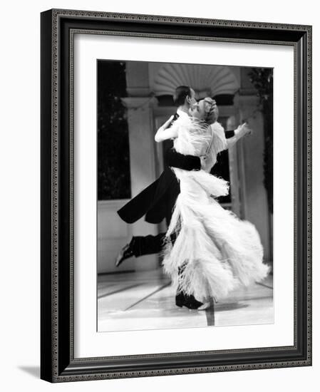 Top Hat, Fred Astaire, Ginger Rogers, 1935-null-Framed Premium Photographic Print