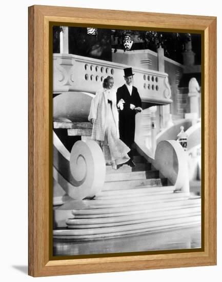 Top Hat, Ginger Rogers, Fred Astaire, 1935-null-Framed Stretched Canvas