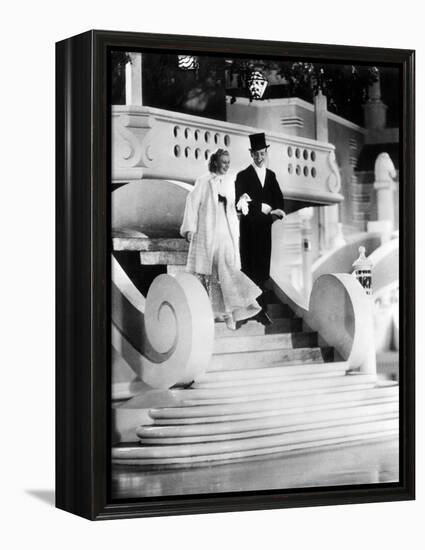 Top Hat, Ginger Rogers, Fred Astaire, 1935-null-Framed Stretched Canvas