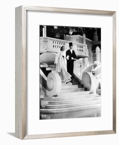 Top Hat, Ginger Rogers, Fred Astaire, 1935-null-Framed Photo