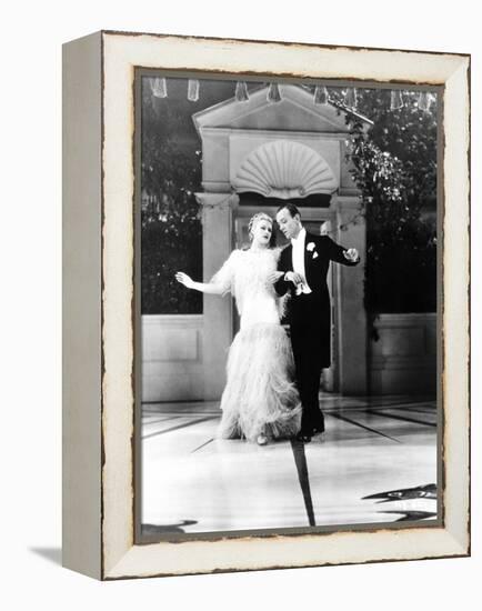 Top Hat, Ginger Rogers, Fred Astaire, 1935-null-Framed Stretched Canvas