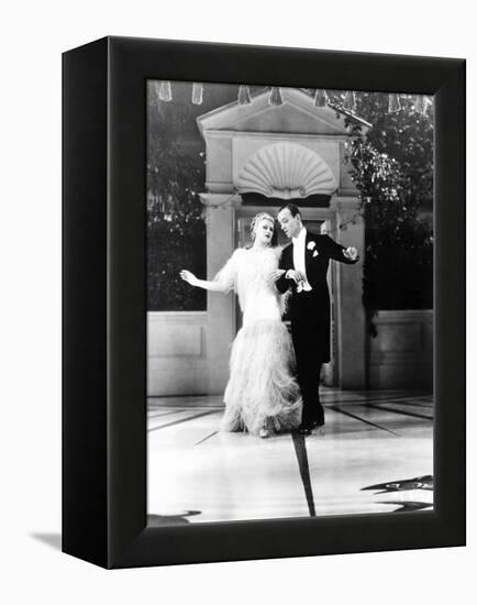 Top Hat, Ginger Rogers, Fred Astaire, 1935-null-Framed Stretched Canvas