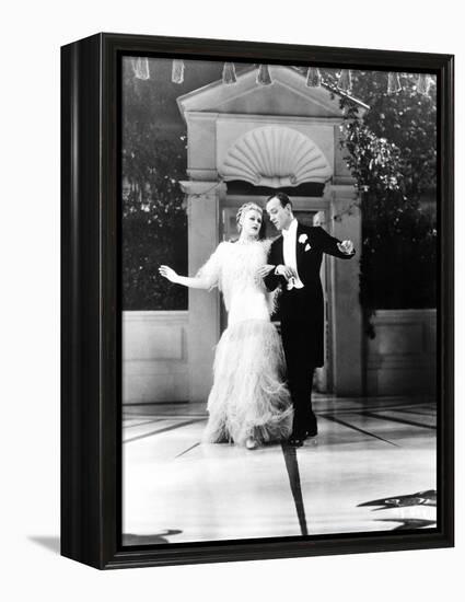 Top Hat, Ginger Rogers, Fred Astaire, 1935-null-Framed Stretched Canvas