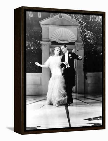 Top Hat, Ginger Rogers, Fred Astaire, 1935-null-Framed Stretched Canvas