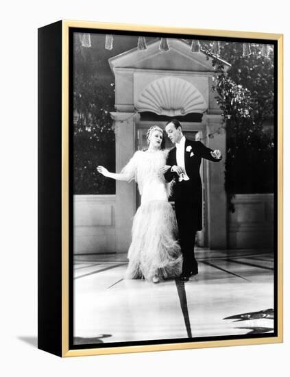 Top Hat, Ginger Rogers, Fred Astaire, 1935-null-Framed Stretched Canvas