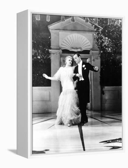 Top Hat, Ginger Rogers, Fred Astaire, 1935-null-Framed Stretched Canvas