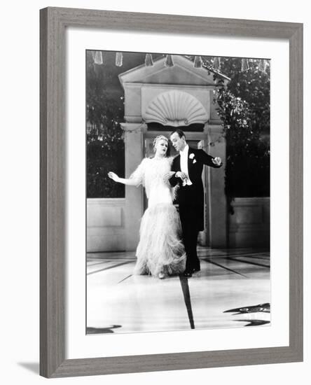 Top Hat, Ginger Rogers, Fred Astaire, 1935-null-Framed Photo