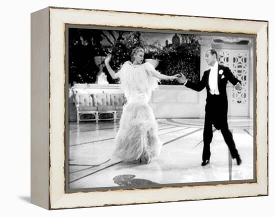 Top Hat, Ginger Rogers, Fred Astaire, 1935-null-Framed Stretched Canvas