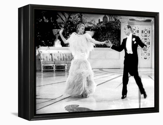 Top Hat, Ginger Rogers, Fred Astaire, 1935-null-Framed Stretched Canvas