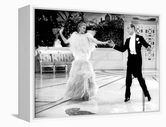 Top Hat, Ginger Rogers, Fred Astaire, 1935-null-Framed Stretched Canvas