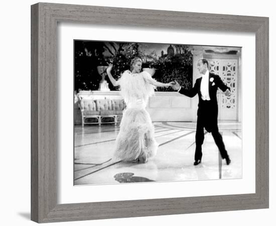 Top Hat, Ginger Rogers, Fred Astaire, 1935-null-Framed Photo