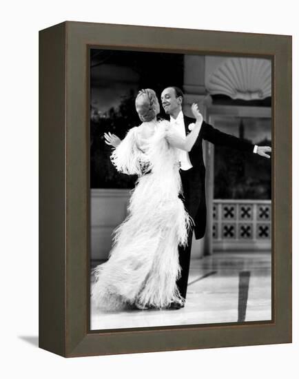 Top Hat, Ginger Rogers, Fred Astaire, 1935-null-Framed Stretched Canvas