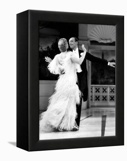 Top Hat, Ginger Rogers, Fred Astaire, 1935-null-Framed Stretched Canvas