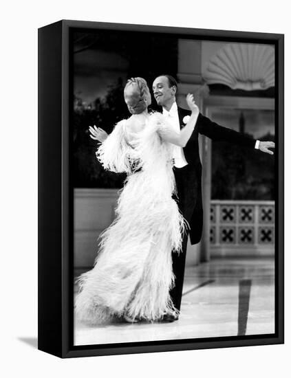 Top Hat, Ginger Rogers, Fred Astaire, 1935-null-Framed Stretched Canvas