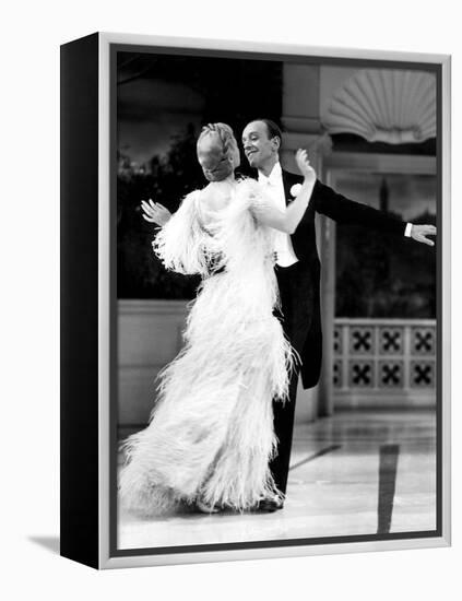 Top Hat, Ginger Rogers, Fred Astaire, 1935-null-Framed Stretched Canvas