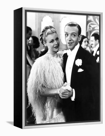 Top Hat, Ginger Rogers, Fred Astaire, 1935-null-Framed Stretched Canvas