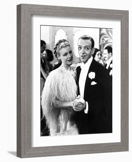 Top Hat, Ginger Rogers, Fred Astaire, 1935-null-Framed Photo