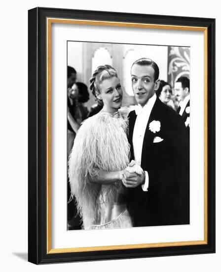 Top Hat, Ginger Rogers, Fred Astaire, 1935-null-Framed Photo