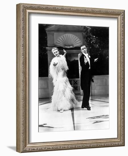 Top Hat, Ginger Rogers, Fred Astaire, 1935-null-Framed Photo