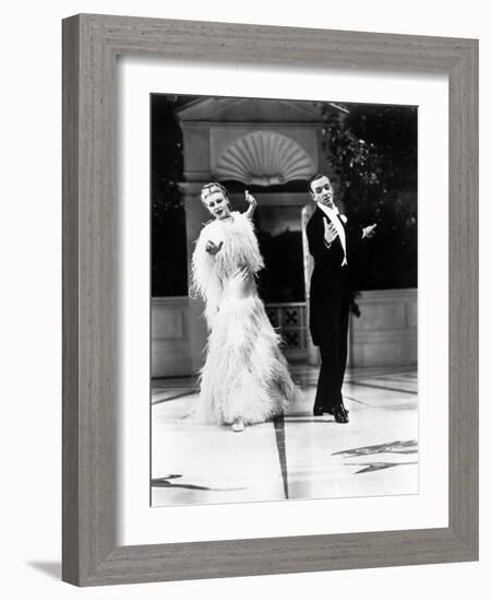 Top Hat, Ginger Rogers, Fred Astaire, 1935-null-Framed Photo