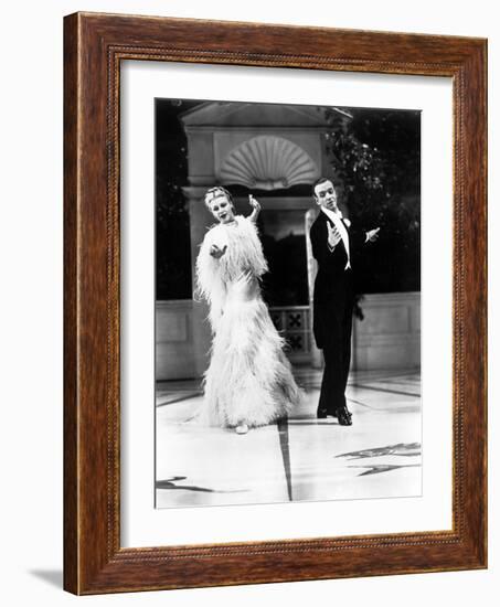 Top Hat, Ginger Rogers, Fred Astaire, 1935-null-Framed Photo