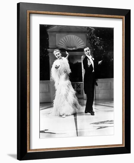 Top Hat, Ginger Rogers, Fred Astaire, 1935-null-Framed Photo