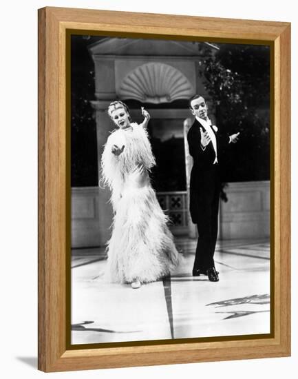 Top Hat, Ginger Rogers, Fred Astaire, 1935-null-Framed Stretched Canvas