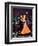 Top Hat, L-R: Fred Astaire, Ginger Rogers on Jumbo Lobbycard, 1935-null-Framed Premium Giclee Print