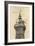 Top of the Eiffel Tower-null-Framed Premium Giclee Print