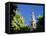 Top of the Giralda Framed by Orange Trees, Seville, Andalucia (Andalusia), Spain, Europe-Ruth Tomlinson-Framed Premier Image Canvas