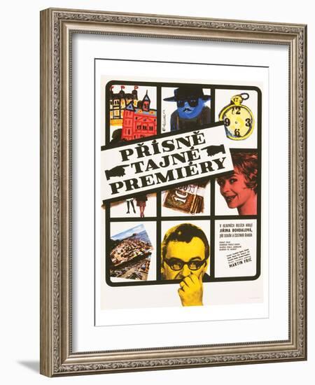 Top Secret Premiera-Prisne-null-Framed Art Print