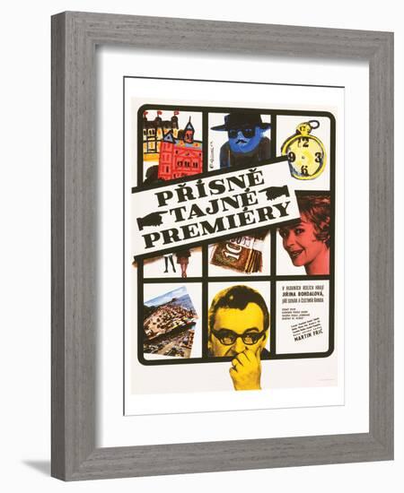 Top Secret Premiera-Prisne-null-Framed Art Print