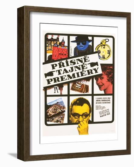 Top Secret Premiera-Prisne-null-Framed Art Print