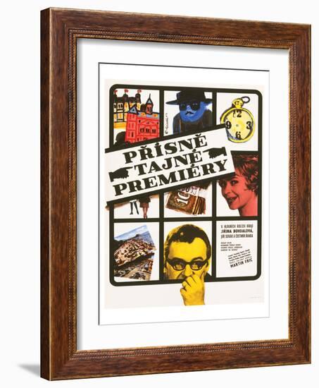 Top Secret Premiera-Prisne-null-Framed Art Print