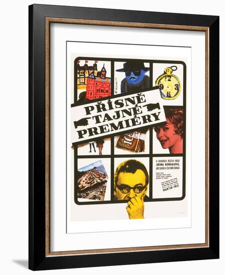 Top Secret Premiera-Prisne-null-Framed Art Print