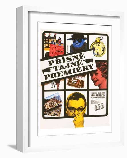 Top Secret Premiera-Prisne-null-Framed Art Print