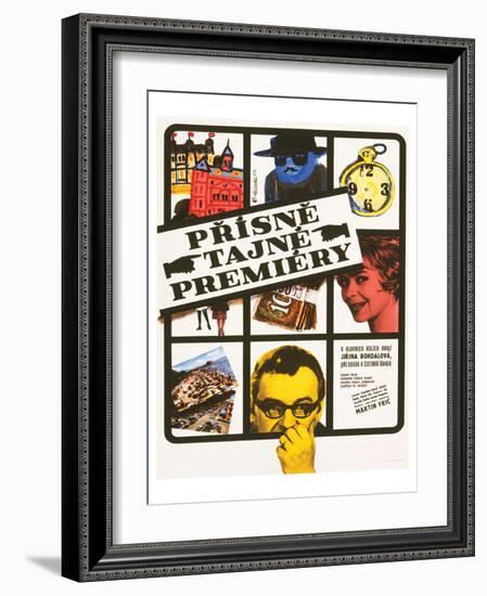 Top Secret Premiera-Prisne-null-Framed Art Print