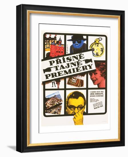 Top Secret Premiera-Prisne-null-Framed Art Print