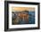 Top View at Sunrise of the Picturesque Sea Village of Vernazza, Cinque Terre, Liguria, Italy-Stefano Politi Markovina-Framed Photographic Print