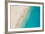 Top View of Beautiful Dreamy Beach-Jag_cz-Framed Photographic Print
