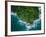 Top View of Rocks in Camburi Beach, Sao Paulo, Brazil-Gustavo Frazao-Framed Photographic Print